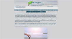 Desktop Screenshot of brunswickmassageandwellness.com